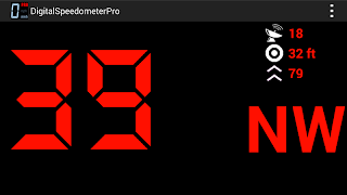 Digital Speedometer Pro اسکرین شاٹ 1