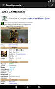 برنامه‌نما W40K Warhammer Guide عکس از صفحه