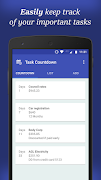 Task Countdown 2.0 screenshot 1