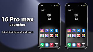 iPhone 16 Pro Max Launcher ポスター