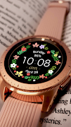 Spring Flower Watch Face imagem de tela 7