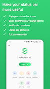 Super Status Bar: Personnalisé Affiche