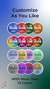 Simple Gradient Watch Face スクリーンショット 2