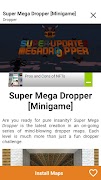 Maps Dropper For MCPE syot layar 3