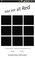 Make em all Red! Keypad Puzzle Cartaz