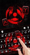 Fond de clavier Sharingan Inte capture d'écran 1