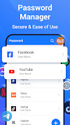 برنامه‌نما Authenticator: 2FA & Password عکس از صفحه