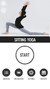 Sitting Yoga Plakat