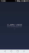 CLEAN VOICE ポスター