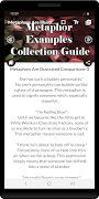 Metaphor Examples Collection স্ক্রিনশট 1
