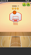 Basketball Shoot 2D 스크린샷 1