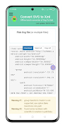 Svg To xml syot layar 3
