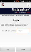 Sim-Ex Exam Sim for Security+ पोस्टर