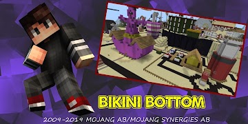 Map Bikini Bottom : MCPE Craft captura de pantalla 4