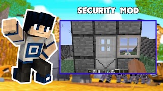 Security Mod for Minecraft PE poster