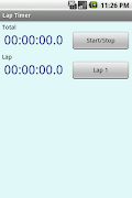 Lap Timer ポスター