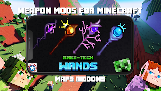 برنامه‌نما Weapon mods for Minecraft عکس از صفحه