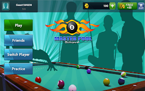 Master 8Pool Billiard ポスター