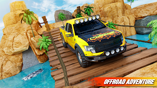 Offroad Jeep Game Simulator ภาพหน้าจอ 5