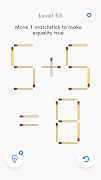 Matchstick puzzle poster