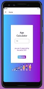 Age calculator capture d'écran 2