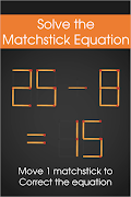 Matchstick Puzzle Game | Match captura de pantalla 1