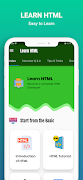 Learn HTML Coding 스크린샷 2