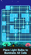 برنامه‌نما LightCross - LightUp Puzzle عکس از صفحه