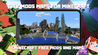 City mods maps for minecraft скриншот 1