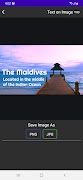 Text on Image ảnh chụp màn hình 2