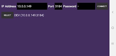 ARC Remote UI captura de pantalla 1