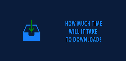 Download time Calculate الملصق