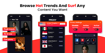 Proxy Browser - Fast & Private gönderen