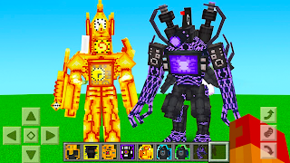 6 Schermata Clockman Mod for Minecraft PE