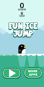 Poster Fun Ice Jump ( Simple Tap Tap Game)