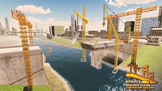 جسر باني إنشاءات محاكاة 3D تصوير الشاشة 1