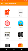 Kotlin for Android:Examples screenshot 1