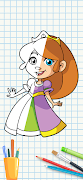 Princess Coloring Book 截图 2