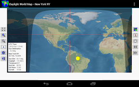 برنامه‌نما Daylight World Map عکس از صفحه