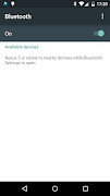 Bluetooth settings shortcut โปสเตอร์