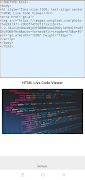 HTML Live Code Viewer captura de pantalla 1