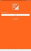 Ipsos iris orange ポスター