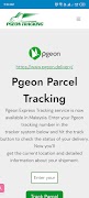 Pgeon Tracking تصوير الشاشة 4