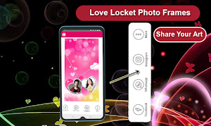 bingkai foto liontin cinta screenshot 3