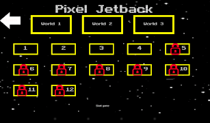 Pixel Jetpack Platformer captura de pantalla 6