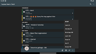 Jam penggera + kalendar screenshot 6