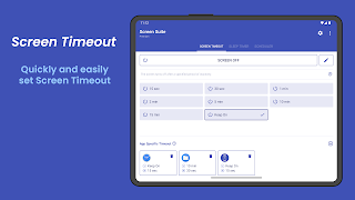 Screen Suite: ScreenOffTimeout تصوير الشاشة 7