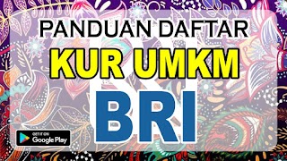panduan daftar kur Ukm BRI 截圖 1