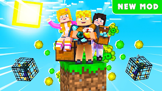 Mod One Block for Minecraft PE poster