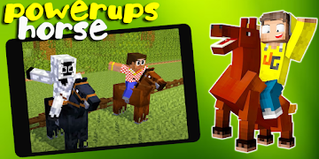 پوستر Powerups horses mod